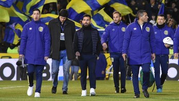 Tevez en su debut en