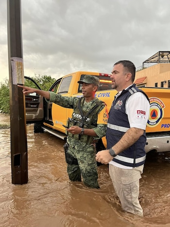 Coordinador Protección Civil Mazatlán