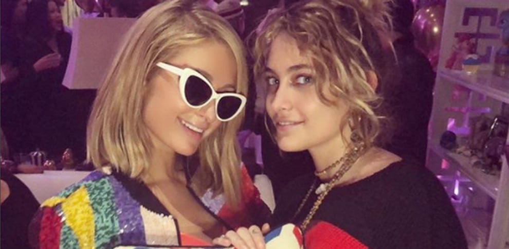 Paris Hilton y Paris Jackson mantienen amistad pese a los años. (Instagram)