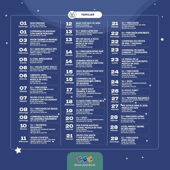 Actividades por Navidad en Plaza