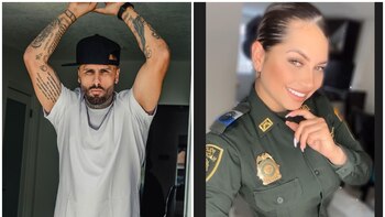 La sensual policía colombiana de