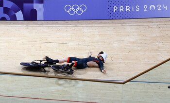 Carlin sufrió una caída en