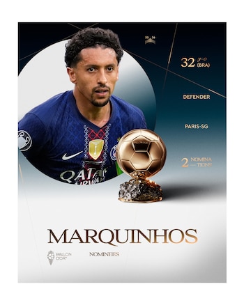 Los nominados al Balón de Oro 2026