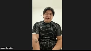 Alam González, para-tenista mexicano, se