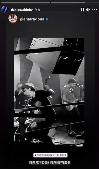 Daniel Osvaldo compartió en su