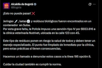 La multa impuesta corresponde a