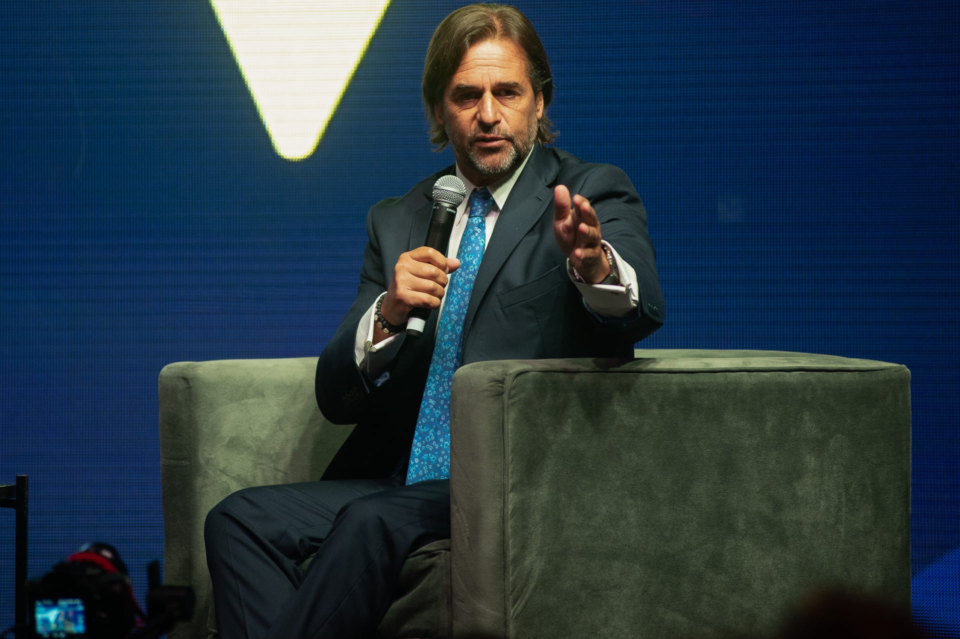 El ex presidente de Uruguay Luis Lacalle Pou (Jaime Olivos)