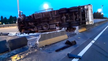 El accidente ocurrió cerca de