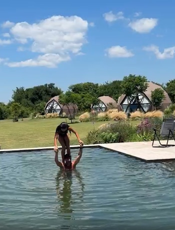 Rufina se paró en los