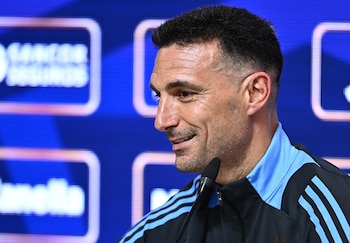 Lionel Scaloni, entrenador de la