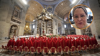 Los cardenales escuchan misa en