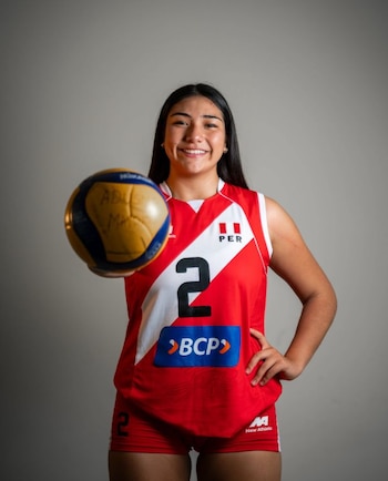 Fernanda Pinto – Selección Peruana de Vóley sub 17 – Vóley Peruano – Perú – deportes – 25 marzo