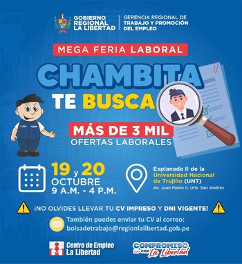 Feria Laboral en Trujillo.