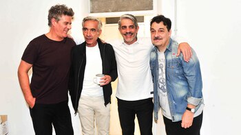 Imanol Arias en los camarines