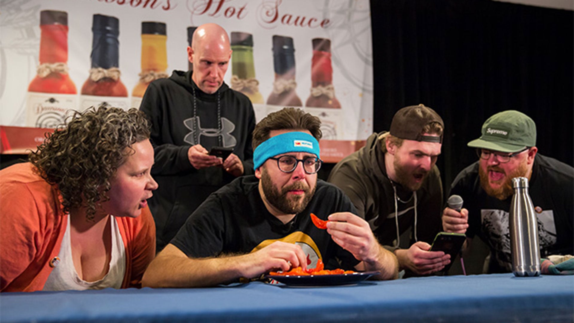 Mike Jack comió 25 chiles Carolina Reaper en 3 minutos y 3,53 segundos y superó su propio récord Guinness World Records (Créditos: Guinness World Records)