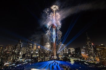 Dubái: la celebración se apoya