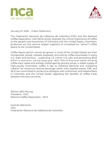 El café genera USD343.000 en