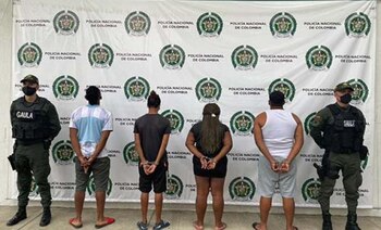 Ofensiva contra la extorsión en