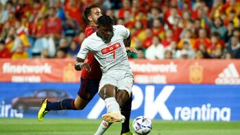 Embolo anotó el segundo tanto