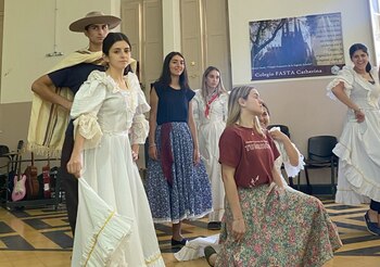 Preparando una Navidad Pampa a