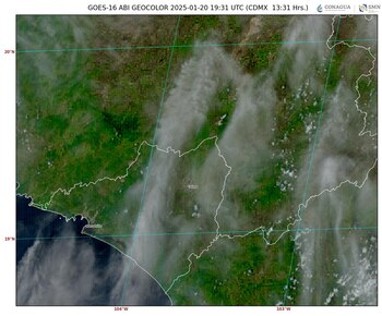 Imagen 2: GOES 16 ABI