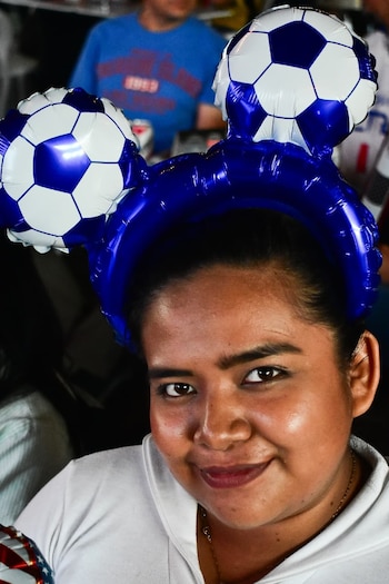 El Salvador se convirtió en el escenario ideal para apoyar a la selección estadounidense.(Infobae Centroamérica/Emerson del Cid)