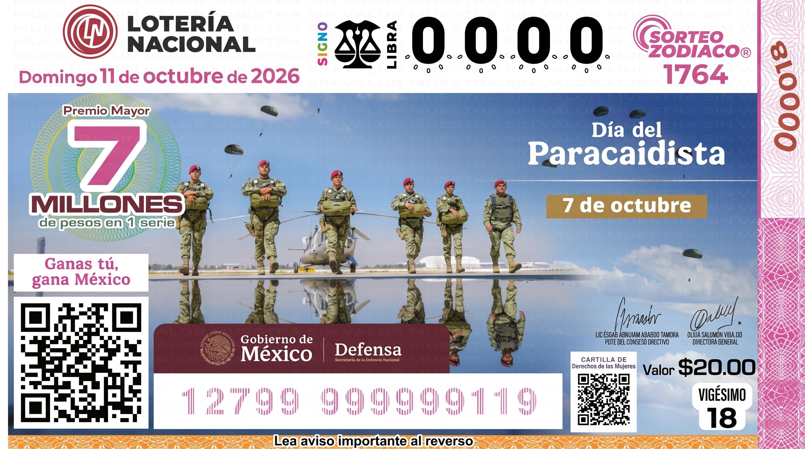Lotería Nacional.
