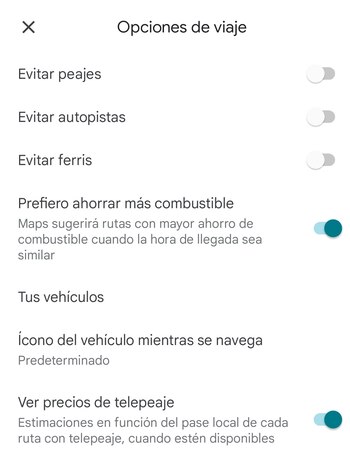 Estas opciones permiten reducir el