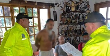 Alias "El ungido" utilizaba armas