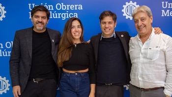 María Soledad Calle y Axel Kicllof