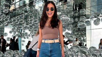 Karina Puente, esposa de Adrián