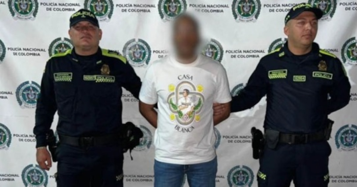 Capturan en Medellín a alias El Cantante, presunto líder de red de narcotráfico requerido por Estados Unidos - Infobae