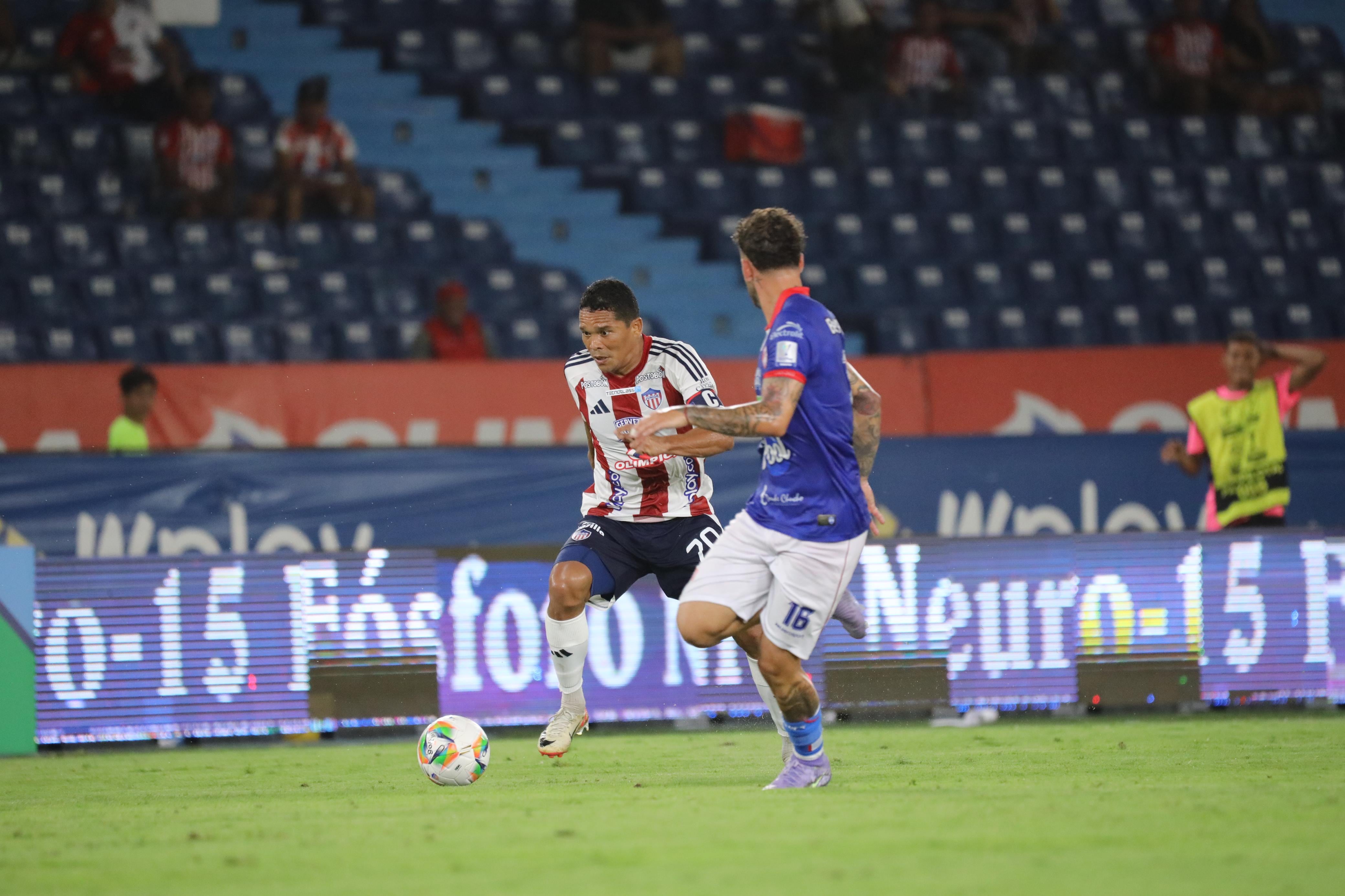 Carlos Bacca no juega con el Junior de Barranquilla desde junio de 2025, en los cuadrangulares de la Liga BetPlay - crédito Colprensa