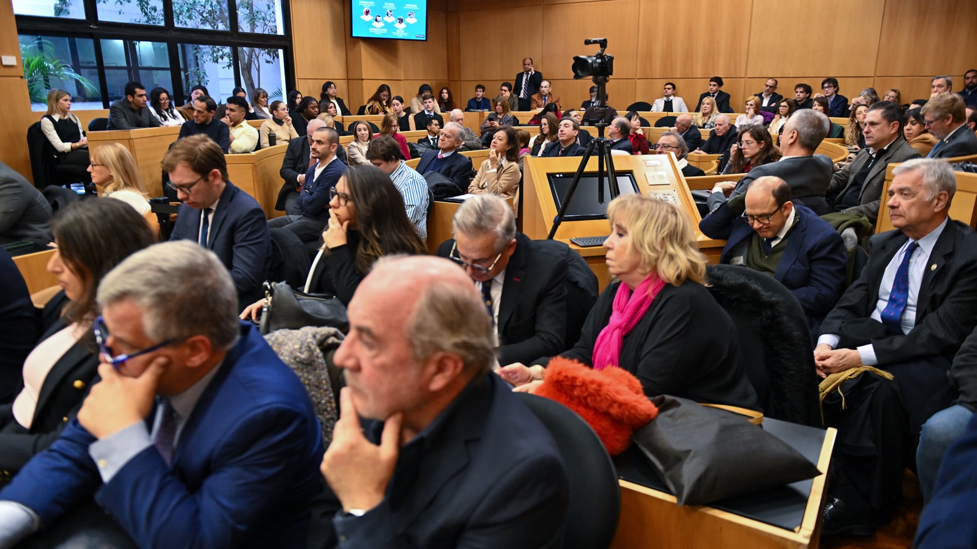 El encuentro se realizó en el auditorio de la Universidad Austral (Fotografía: Adrián Escandar)