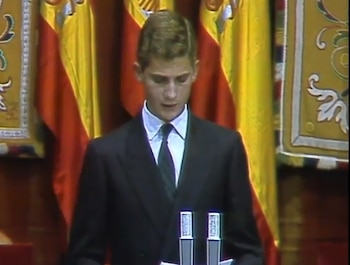 Ceremonia de entrega de los Premios Príncipe de Asturias 1987. (Fundación Princesa de Asturias)
