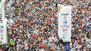 El maratón de Tokio excluyó