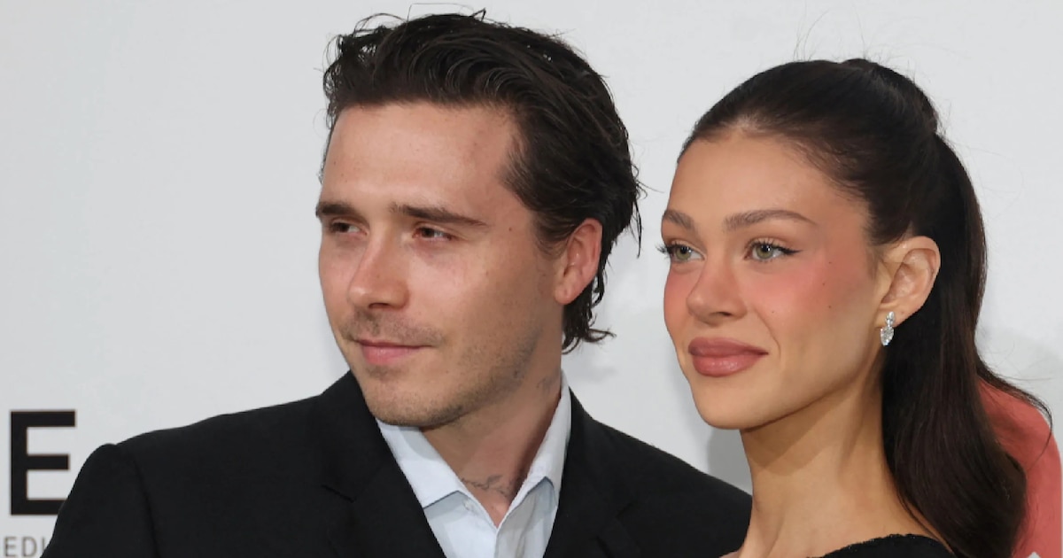 Brooklyn Beckham promete “proteger siempre” a Nicola Peltz al celebrar su aniversario de renovación de votos