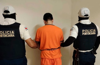 Guobin Tam Zhang, de 54 años, permanecerá en una celda individual del circuito de máxima seguridad de La Reforma mientras avanza su proceso de extradición. Crédito: Ministerio de Justicia y Paz