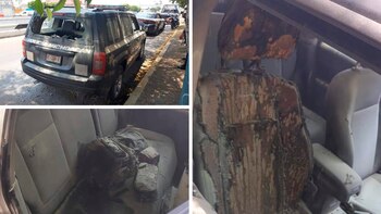 Narcobloqueos, Quema de Vehículos y