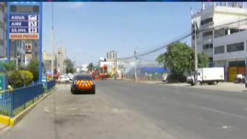 Fuga de gas en Surquillo: jefe de bomberos llama a la calma y pide a vecinos no acercarse