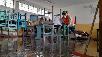 Lluvias en Lima: Minedu identifica 20 colegios en puntos críticos y clases presenciales volverán de forma progresiva