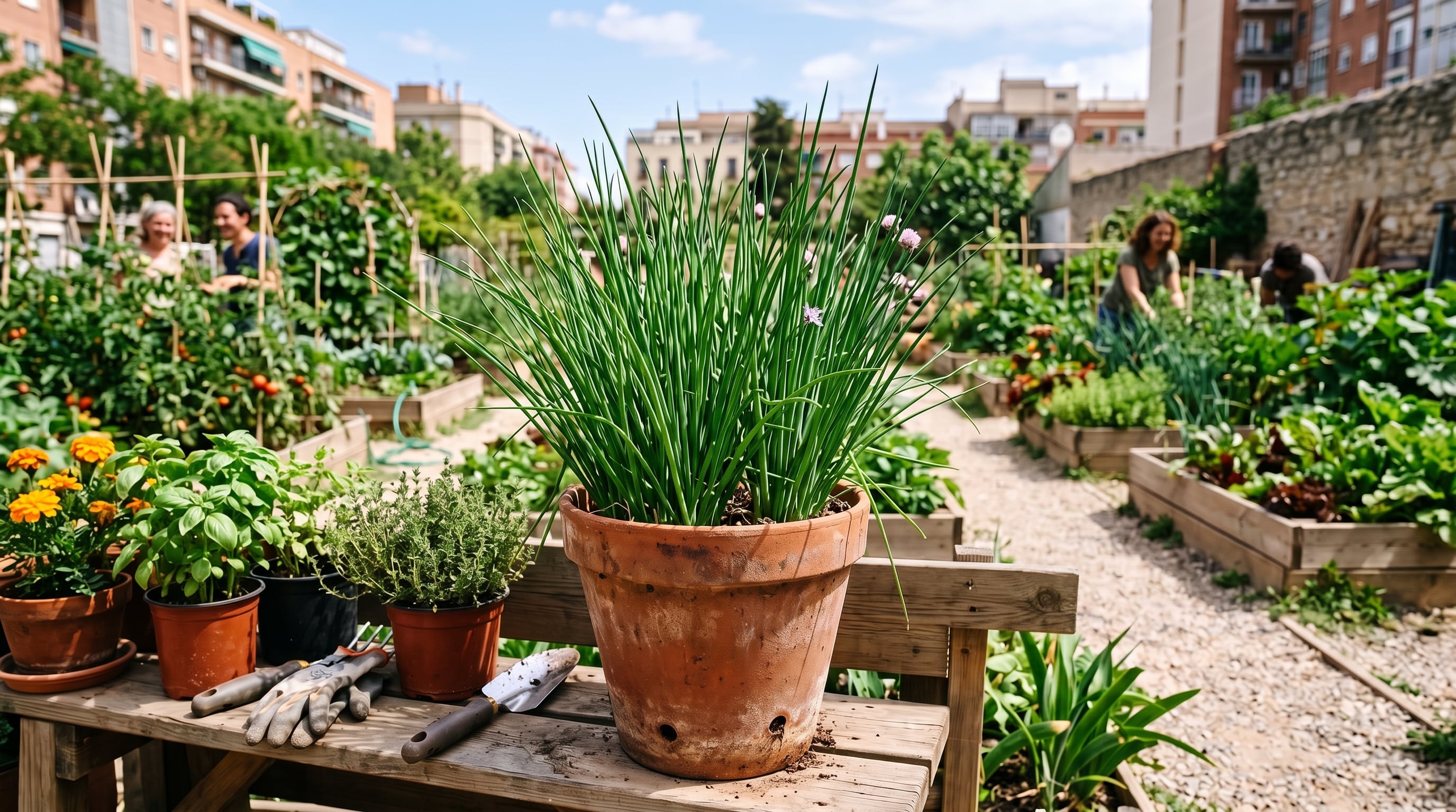 Las dos formas de cebollín se adaptan al cultivo doméstico porque sus raíces no necesitan una profundidad excesiva. (Imagen Ilustrativa Infobae)
