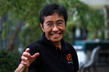 Maria Ressa, en una imagen