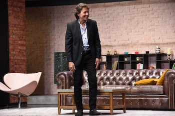 Gustavo Bermudez debutó en La Cena de los Tontos