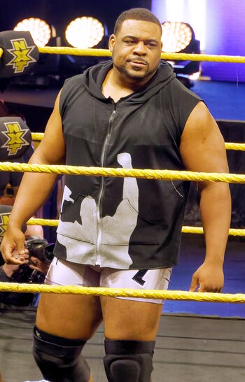 Keith Lee en su combate