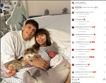 El posteo conjunto que realizaron