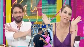 Rodrigo González y Gigi Mitre