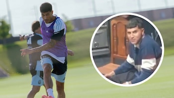 El emotivo video de Exequiel Palacios con su familia antes de viajar al Mundial con la selección argentina
