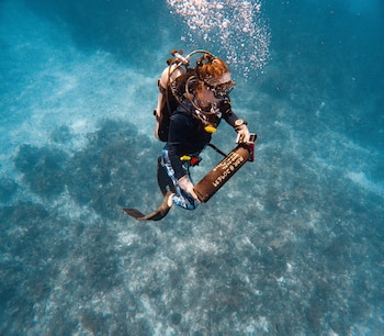 La investigadora postdoctoral Leah Chomiak,