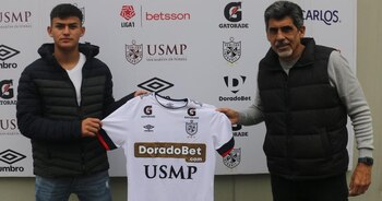 El extremo paraguayo solamente disputó